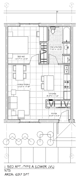 S Bed Coal Yard Apartments 14