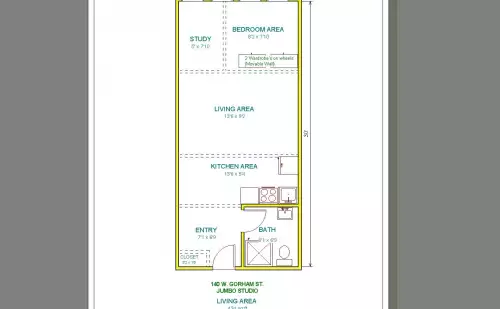 S Bed Campus Square Apartments 12