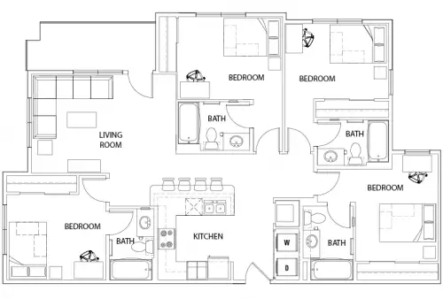 S Bed U Centre on Turner 26