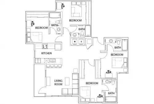 S Bed U Centre on Turner 27