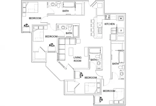 S Bed U Centre on Turner 28