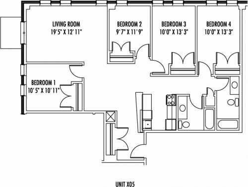 S Bed 420 West 545