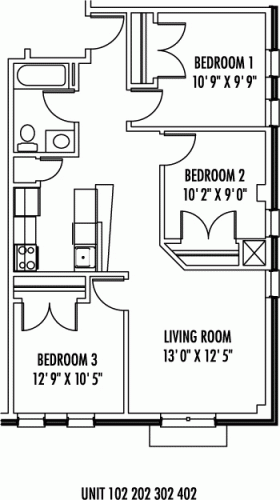 S Bed 420 West 537