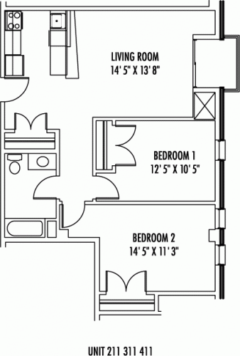 S Bed 420 West 538