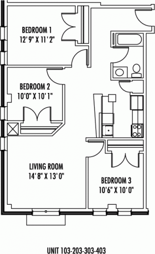S Bed 420 West 540