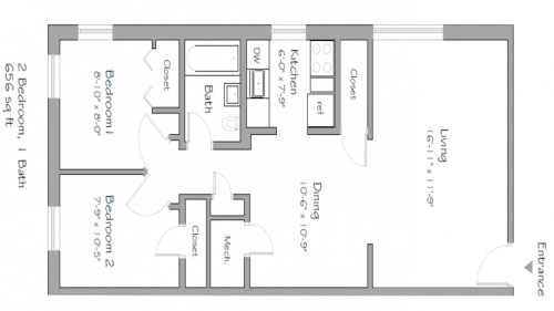 S Bed 5710 Phillips Ave 88