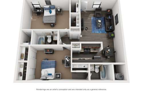 S Bed Eastgate Apartments 26