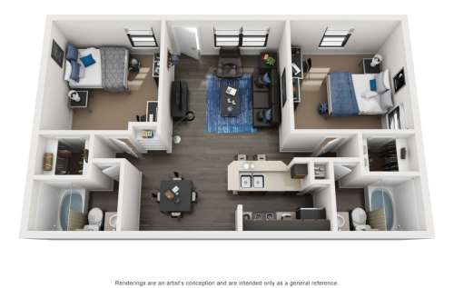 S Bed Eastgate Apartments 27