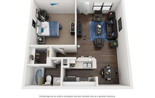 S Bed Eastgate Apartments 23