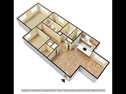 S Bed Broadway Apartments 9