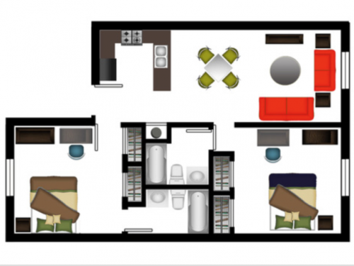 S Bed Campus Side Apartments 6