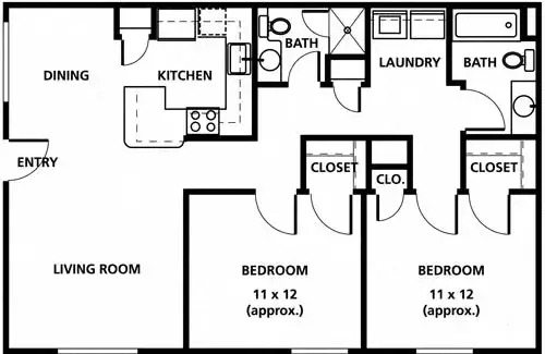 S Bed Saratoga West Apartments 15