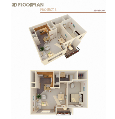 S Bed Tuscany Ranch Apartments 1