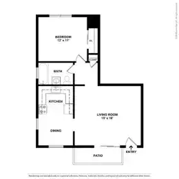 S Bed Parkside Apartments 12