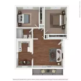 S Bed Parkside Apartments 11