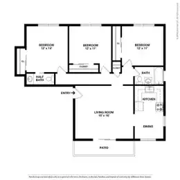 S Bed Parkside Apartments 13