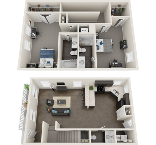 S Bed The Collective at Columbia 70