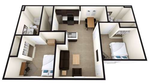 S Bed The Quarters Columbia 35