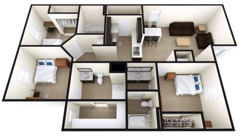 S Bed The Quarters Columbia 33