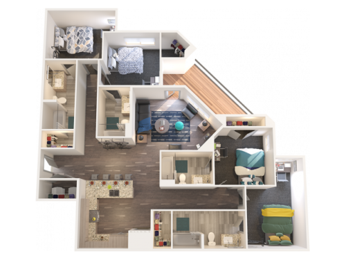 S Bed Union on Elizabeth 32