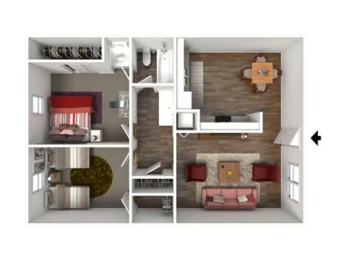 S Bed Cambridge House Apartments 126