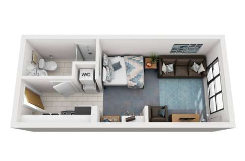 S Bed Cheatham Street Flats 25