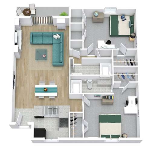 S Bed The Bruin 23