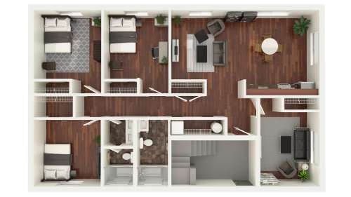 S Bed Clyde Street Apartments 10