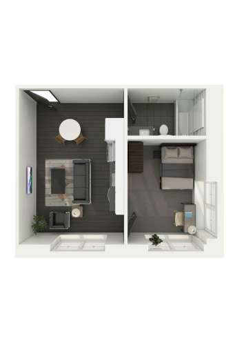 S Bed Clyde Street Apartments 20