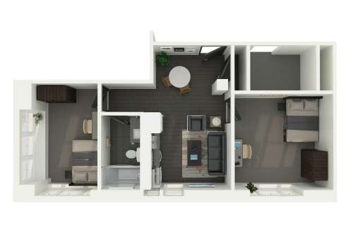 S Bed Clyde Street Apartments 16