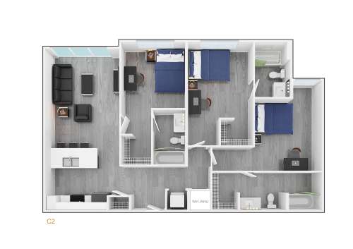 S Bed Park Place Tempe 38