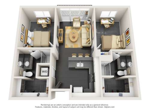 S Bed Vertex Apartments 14