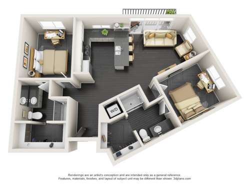 S Bed Vertex Apartments 10