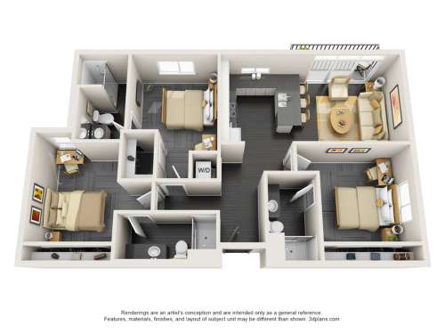 S Bed Vertex Apartments 6