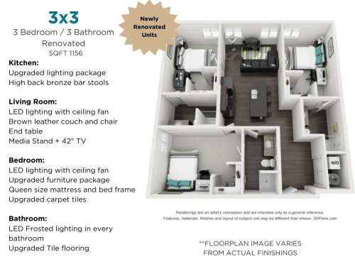 S Bed Union on Alley 23