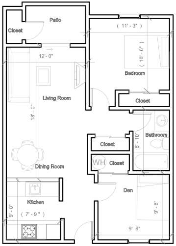 S Bed Providence Court Apartments 26
