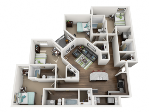 S Bed The District on Apache 38