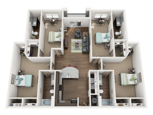 S Bed The District on Apache 39
