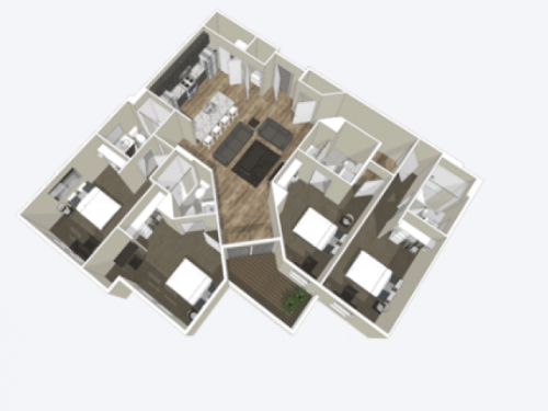 S Bed Stadium Apartments:  Off-Campus Student Housing 34