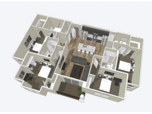 S Bed Stadium Apartments:  Off-Campus Student Housing 37