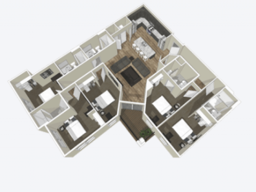 S Bed Stadium Apartments:  Off-Campus Student Housing 38