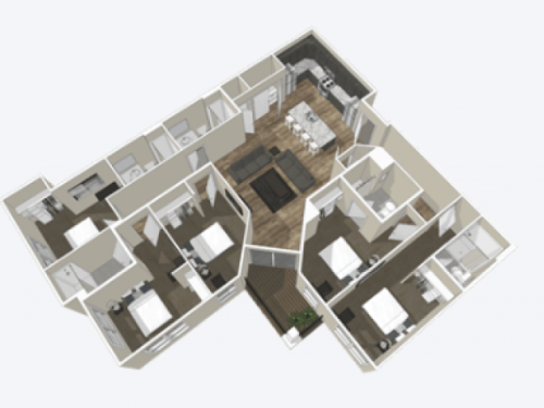 S Bed Stadium Apartments:  Off-Campus Student Housing 32