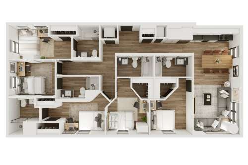 S Bed The Rive Madison 3