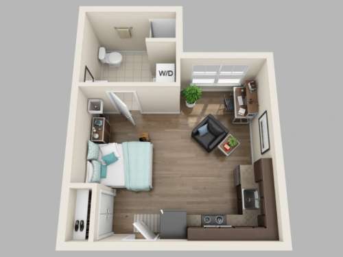 S Bed Twin River Commons 34