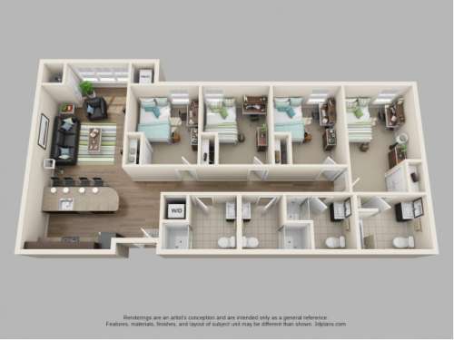 S Bed Twin River Commons 38