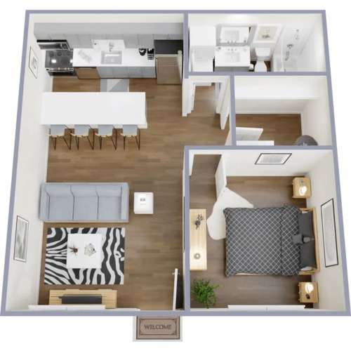 S Bed Aqua Apartments 7