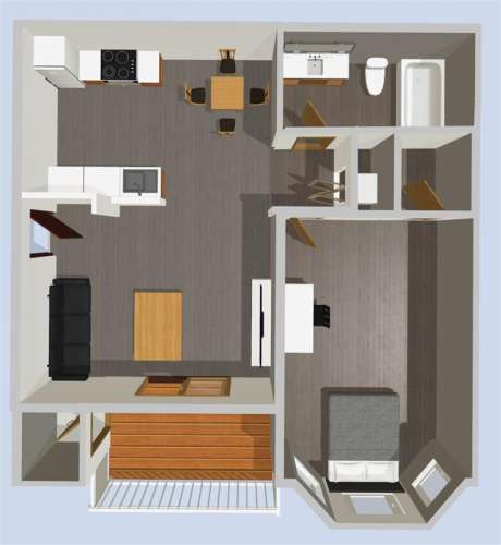 S Bed Churchill Downs Apartments 39