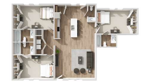 S Bed The Avenue at San Marcos Apartments 4