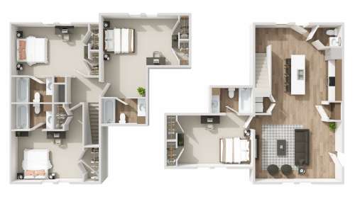 S Bed The Avenue at San Marcos Apartments 1