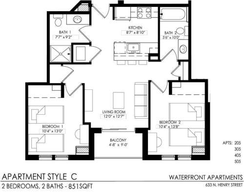 S Bed Waterfront 38